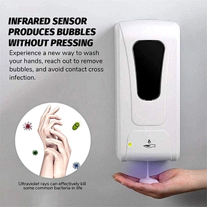 Touchless Wall Mounted foot sanitiser Sensor Spray sanitising Stand Electric Automatic advertising hand sanitizer dispenser