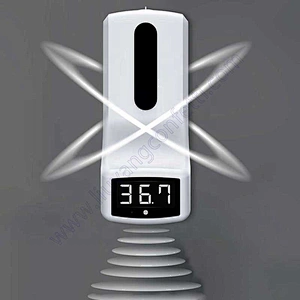 Automatic Hand Sanitizer spray Alcohol Sprayer Disinfectant Floor Stand Countertop Disinfection Thermometer Soap Dispenser