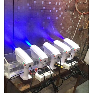 1300w Household Sprayer Machine Blue Light Rapid Fogging Large Fog Volume Disinfection Nano Spray Gun For Office Home Cloth