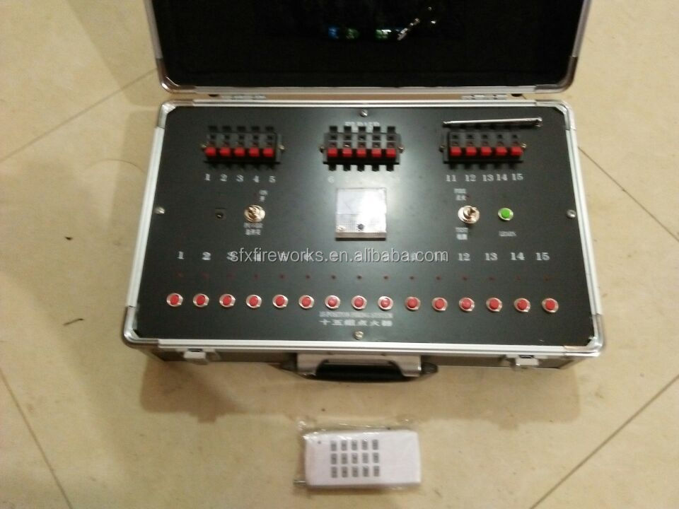 15 channels remote control firing systems (1000 -2000 m)