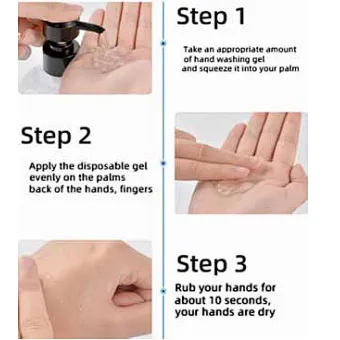 Water Free Antiseptic Hand Sanitizer 300ml