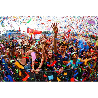 mix color tissue Confetti Wands Confetti Flick Stick confetti stick for wedding stage concept party festival shows