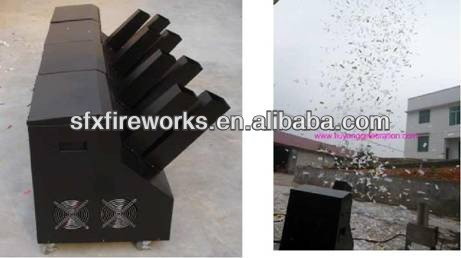 celebration product and equipment: big electronic remote control Co2 confetti blowers