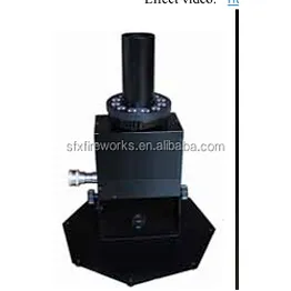 Chinging color CO2 jet, DMX control, No noise.