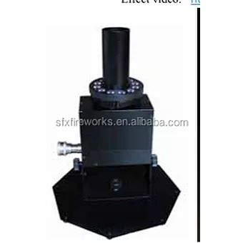 Chinging color CO2 jet, DMX control, No noise.