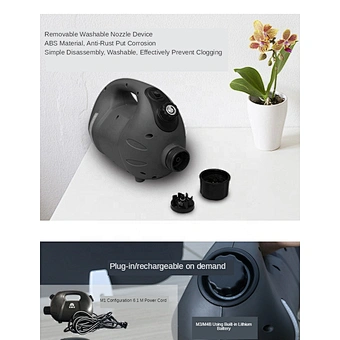 Battery Portable Rechargeable Ulv Electric Spray Smoke Cold Mist Atomizing Sprayer Fogger Disinfection Sterilization Machine