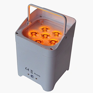 Hot sale battery led par lights Wifi RGBWA 6in1dj up lighting dmx wireless led par light stage control lamp disco lights rgb par