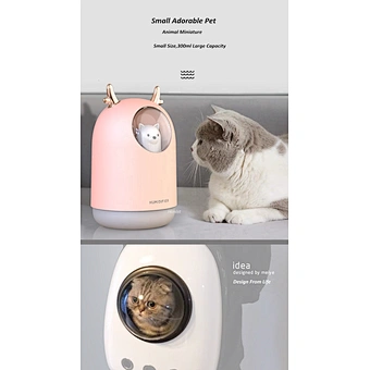 300ml pet Air Humidifier Ultrasonic Car Mini Aroma Diffuser Portable sterilize disinfection Usb alcohol disinfectant Humidifiers