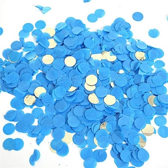 Gender reveal boy or girl baby shower Tissue round Confetti Wands Confetti Flick Stick confetti stick for New Born party decor
