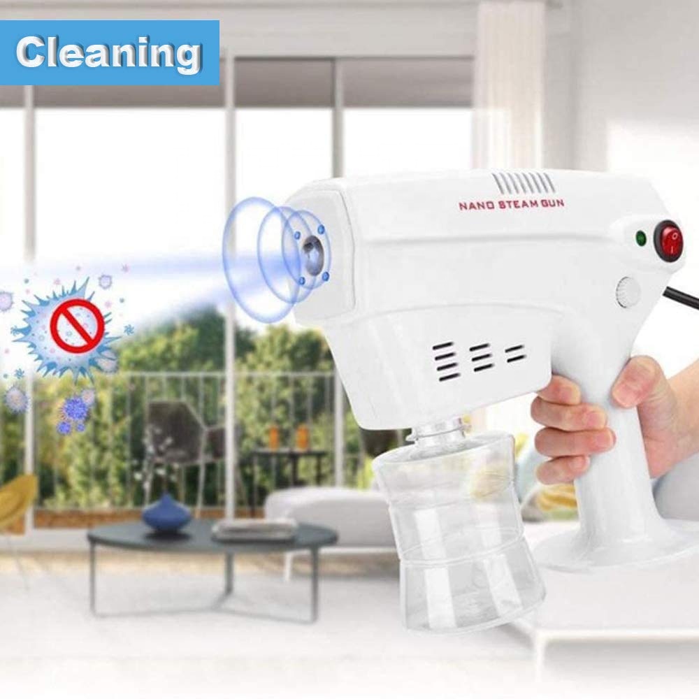 Machine Fog Portable Mini Atomized Atomization Household Mist Sprayer Blue Light Ozone Pulse Blu Ray Nano Disinfection Gun