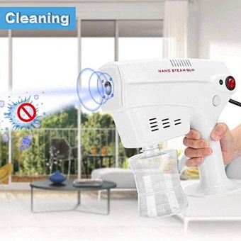 Machine Fog Portable Mini Atomized Atomization Household Mist Sprayer Blue Light Ozone Pulse Blu Ray Nano Disinfection Gun