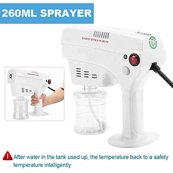 Machine Fog Portable Mini Atomized Atomization Household Mist Sprayer Blue Light Ozone Pulse Blu Ray Nano Disinfection Gun