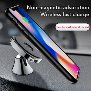 Automatic 10w R1 H8 Iphone 12 Holder The Phone Mount Cellphone Induction Fast Charging Auto Clamping Wireless Car Charger Rgb