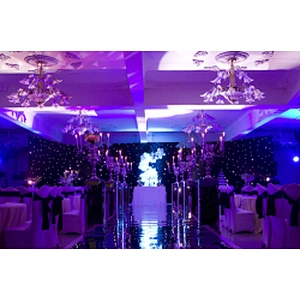 Decorative Silver Runner Mariage Aisle Glitter Sheet Mirrored Dance Floor Wedding Backdrop Wall Decoration Panel Mirror Carpet
