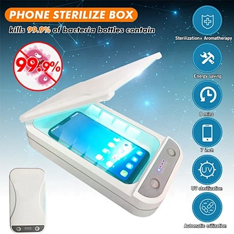 Cell Phone Cleaner Cosmetic Bag For Beauty Disinfection Box Travel Hand Hand-held Led Handheld Home Cellphone Uv Sterilizer