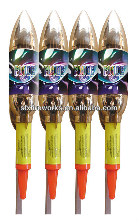 fireworks plode rockets