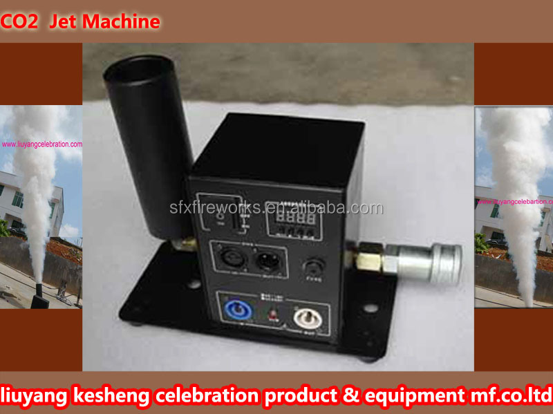 DMX co2 machine With Co2 hose pipe directly factory