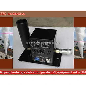 DMX co2 machine With Co2 hose pipe directly factory