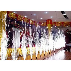 smokeless and smelless ice fountains for stage and wedding