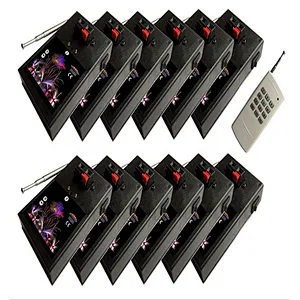 12 channels remote control firing system. - with learn function  1 transmitter control 12 receivers.