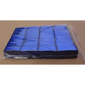 factory price  high quality 2x5 CM blue metallic  confetti paper with CE certificate paper for weeding and party