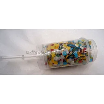 Lower price and good quality push pop paper for wedding and party (we're factory )