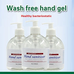 75% Alcohol 500ML water free Disposable Hand Sanitizer Gel