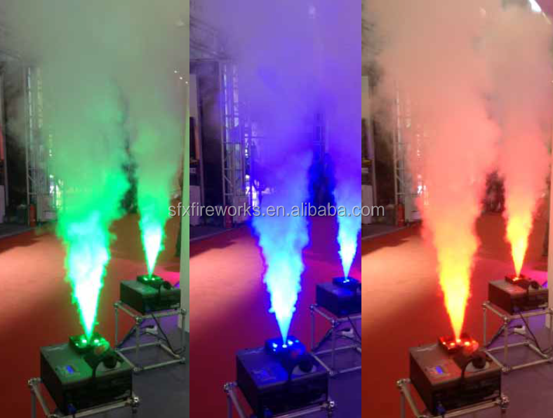 Fog machine 2000W Stage Fireworks DMX Remote controller Led For Party
