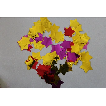 Best seller Multi star shaped confetti paper ,confetti paper for party and wedding