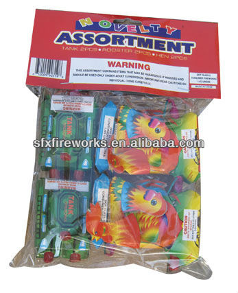 fireworks assortment: Novelty assortment