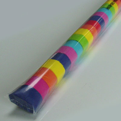 colorfast fireproof tissue double streamer- mix color