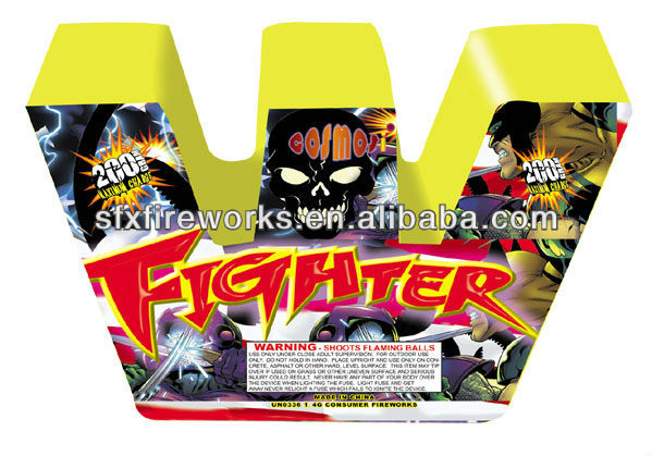 FIGHTER 20shots 200g cakes fireworks