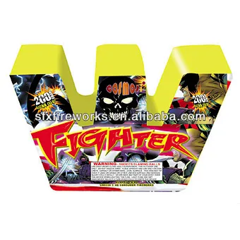 FIGHTER 20shots 200g cakes fireworks