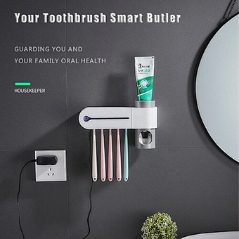 Electric Led Light Disinfection Box Multi Function Sterilizer Portable Smart Sterilization Toothbrush Uv Sterilizer