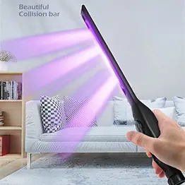 Escalator Handrail Food Fruit Vegetable Hair Salon Hairdressing Home Equipment Hand Held Led Handheld Wand Uv Light Sterilizer
