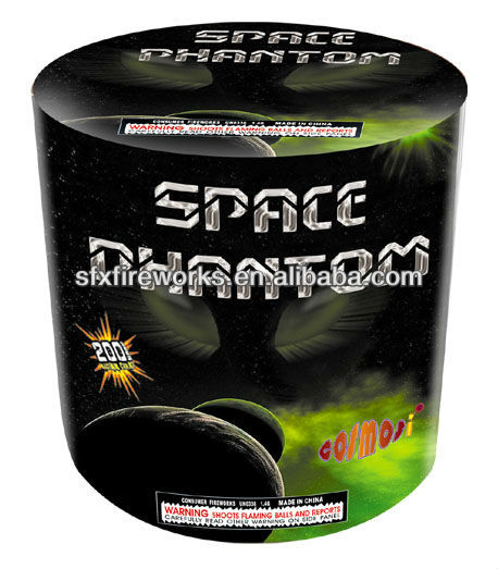 space phantom 31shots 200g cakes fireworks