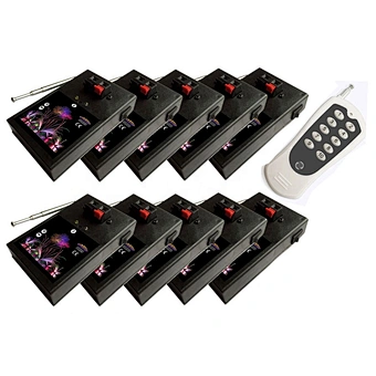 10 channels remote control small firing system for fireworks shows