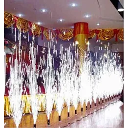 smokeless and smelless ice fountains for stage and wedding