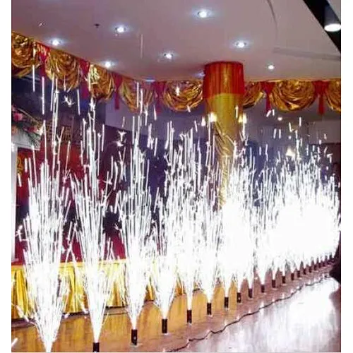 smokeless and smelless ice fountains for stage and wedding