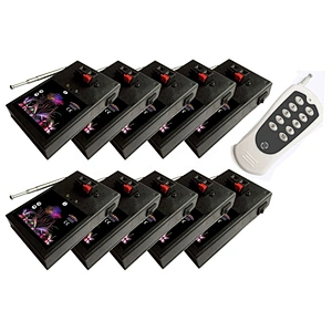 10 channels remote control small firing system for fireworks shows