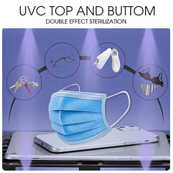 Factory Ultraviolet Disinfection Box Ozone Sterilization Efficiently Remove 99.99% Dirt Phone Wallet Uv Light Sanitizer Bag