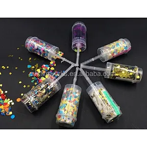 Lower price and good quality push pop paper for wedding and party (we're factory )