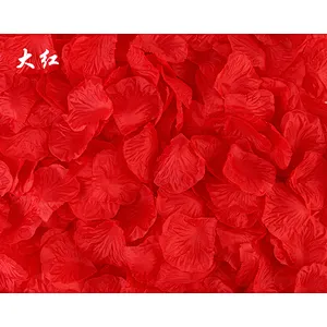 Wedding China Biodegradable Hot Sale Top Quality Good Looking Nice Holiday Effect Party Popper Supplies Red Rose Petal Confetti
