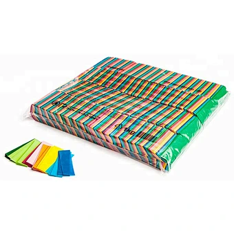 flameproof colorfast white paper confetti