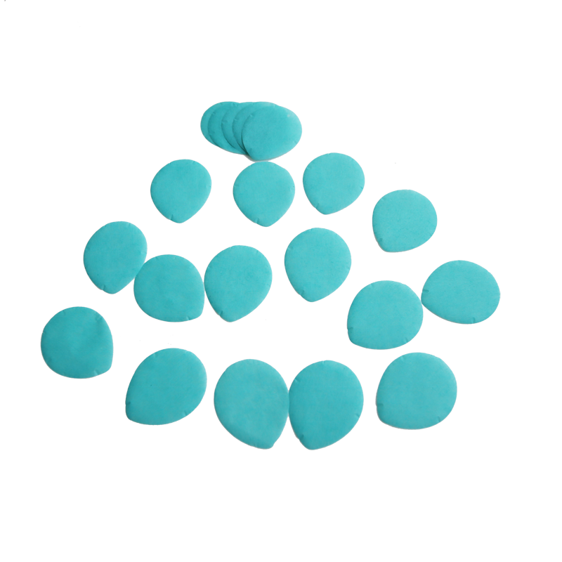 biodegradable flame proof color fast eco friendly tiffany blue flower petal confetti for party wedding supplies decoration stage