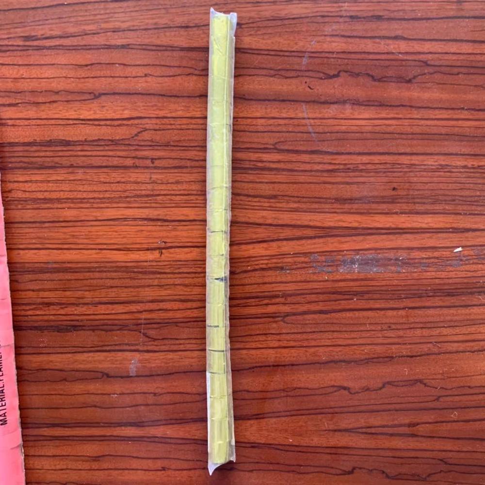 colorfast fireproof  yellow tissue streamer