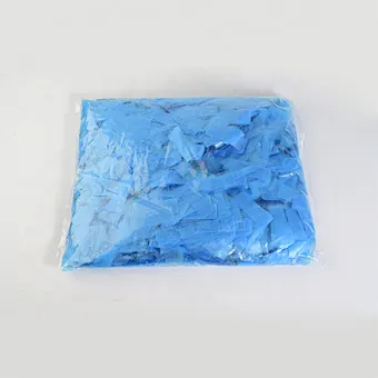 100% Biodegradable blue color confetti for wedding stage concept party festival shows