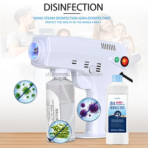 Sterilizer Anion Nano Steam Spray Gun Spray Machine Room Office Car Sprayer Atomizing Portable Sprayer Fog Machine Disinfection