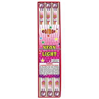 fireworks NEON LIGHT rockets