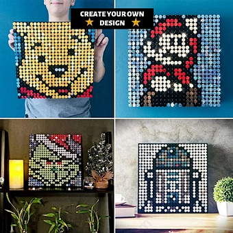 Qixels Bead Kits For Kids Ages 8-12 Boys Smart Pixelator Pix Bracelet Crafts Starter 9 Year Old Girl Gifts 3d Pixel Art Kit